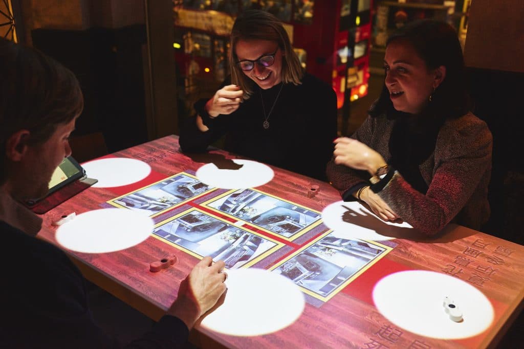 Restaurant With Interactive Tables And A Retro Games Room  Inamo London
