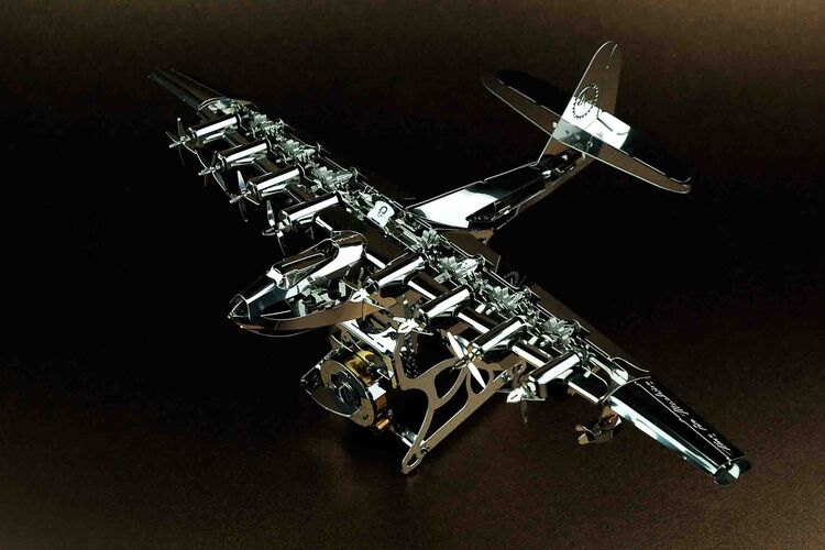 Time For Machine: Heavenly Hercules Dekoratif Model Uçak