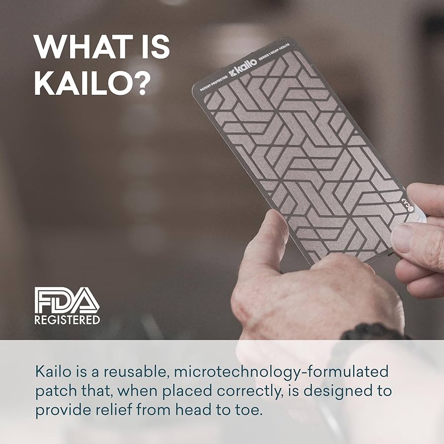 Kailo Labs Nanoteknoloji Ağrı Kesici Yama  (AİLE PAKETİ | 5 KAİLO KİTİ)