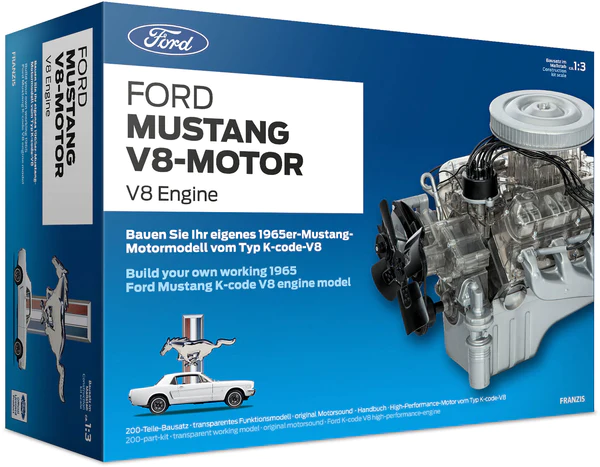 Ford Mustang V8 Motor Model Kiti - Kendi V8 Motorunuzu Oluşturun